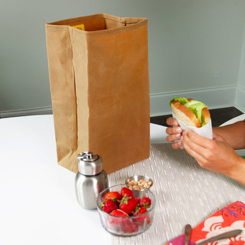 Canvas Work Lunch Box Bag, Canvas Handbag Bag, Go Lunch Box