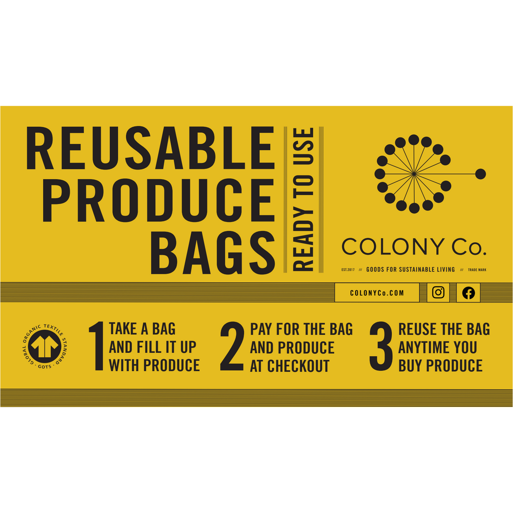 Colony co produce discount bags